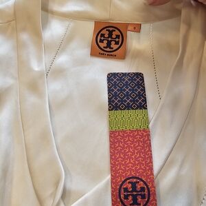 NWT Tory Burch Ivory Blouse 0